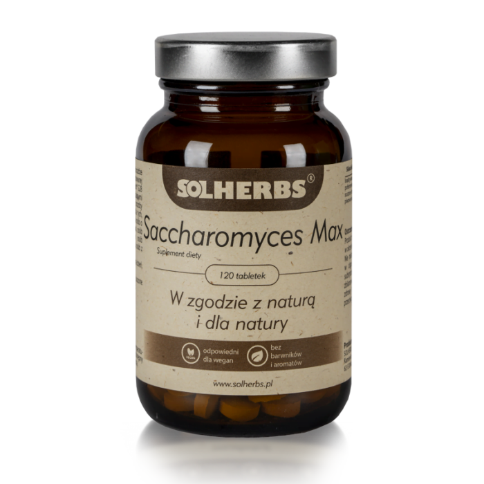 SOLHERBS Drożdże Piwne 120 tabletek