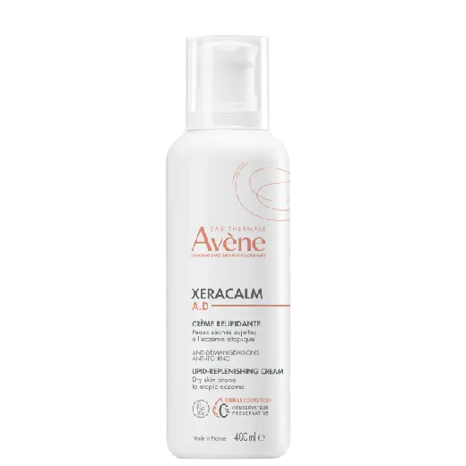 AVENE XERACALM A.D Krem uzupełniający lipidy 400ml