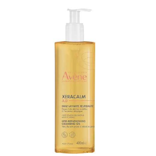 AVENE XERACALM A.D Olejek oczyszczający uzupełniający lipidy 400ml