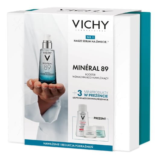 VICHY MINÉRAL 89 Zestaw świąteczny booster + miniprodukty