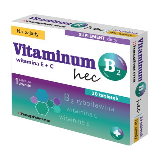 Vitaminum B2 hec NA ZAJADY