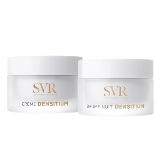 SVR Densitium Zestaw Kompleksowa pielęgnacja przeciwstarzeniowa: krem 50ml + balsam na noc 50ml KREMY I SERUM DO TWARZY SVR Densitium Zestaw Kompleksowa pielęgnacja przeciwstarzeniowa: krem 50ml + balsam na noc 50ml KREMY I SERUM DO TWARZY