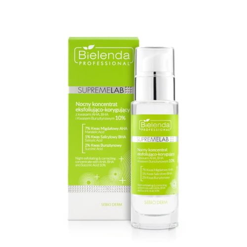 BIELENDA Professional Supremelab Sebio Derm Nocny koncentrat 30ml BIELENDA PROFESSIONAL