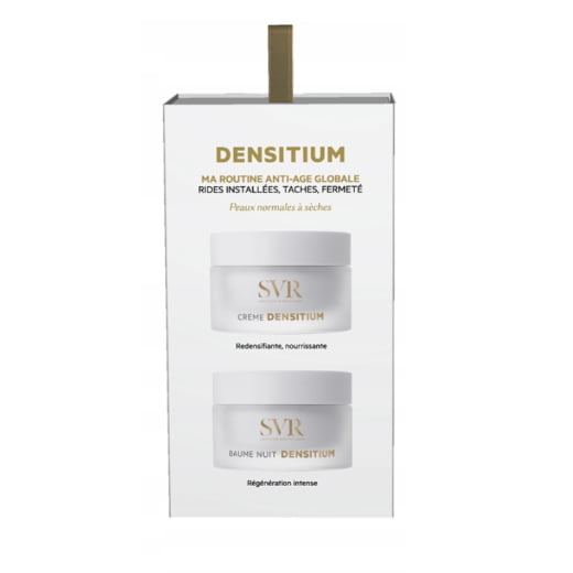 SVR Densitium Zestaw Kompleksowa pielęgnacja przeciwstarzeniowa: krem 50ml + balsam na noc 50ml KREMY I SERUM DO TWARZY SVR Densitium Zestaw Kompleksowa pielęgnacja przeciwstarzeniowa: krem 50ml + balsam na noc 50ml KREMY I SERUM DO TWARZY