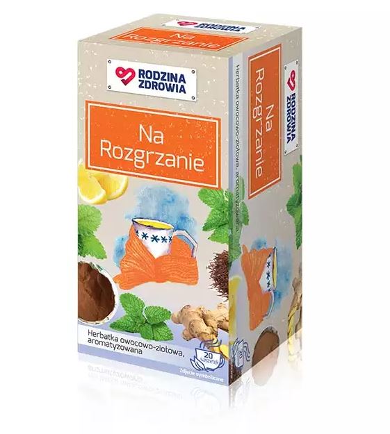 RODZINA ZDROWIA Herbatka na serce 20 saszetek WITAMINY I MINERAŁY