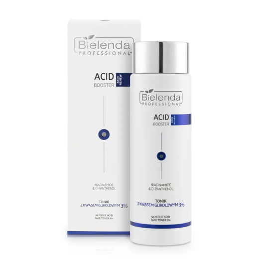 BIELENDA Professional Skin Renew Acid Booster Tonik z kwasem glikolowym 3% 200ml