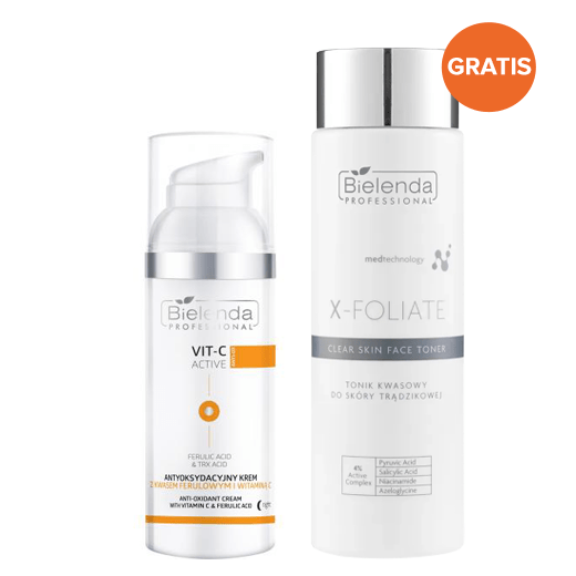 BIELENDA Professional Acid Anti-OX Vit-C Active Antyoksydacyjny krem z kwasem ferulowym i witaminą C 50ml