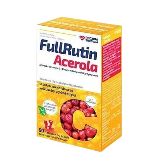 FullRutin Acerola 60 tabletek do ssania