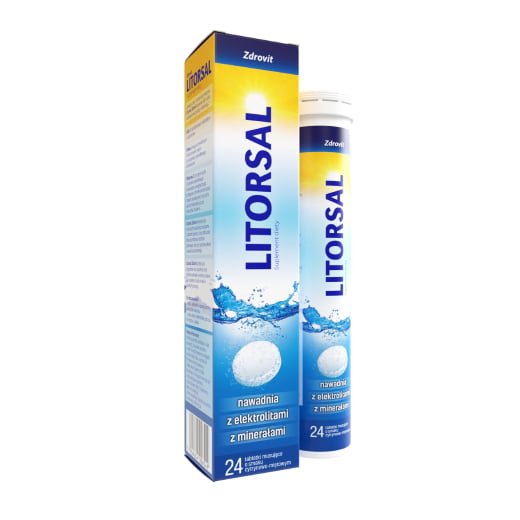 Zdrovit Litorsal 24 tabletki musujące