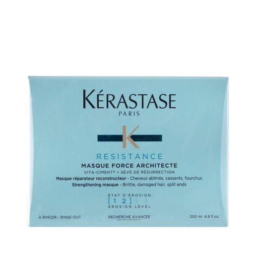 KERASTASE Résistance Wzmacniająca maska do zniszczonych włosów 200ml PIELĘGNACJA WŁOSÓW KERASTASE Résistance Wzmacniająca maska do zniszczonych włosów 200ml