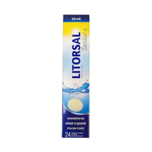 Litorsal Senior+ 24 tabletki musujące