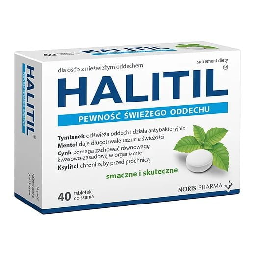 Halitil 40 tabletek do ssania