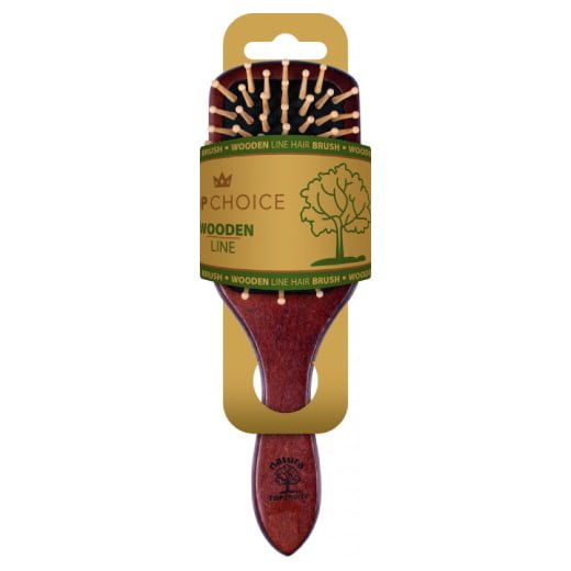 TOP CHOICE Wooden Line Szczotka do włosów