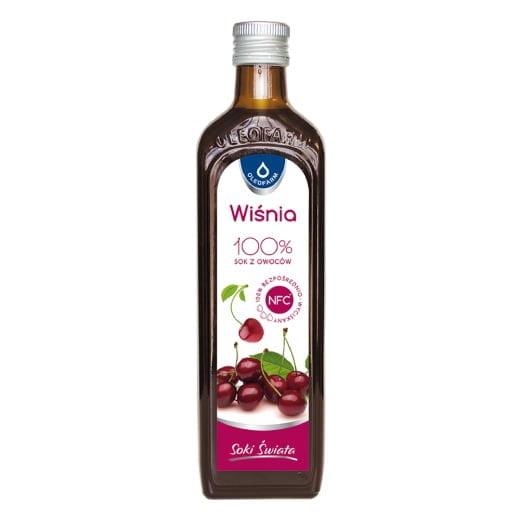 OLEOFARM Sok z wiśni 490ml 