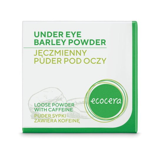 ECOCERA jęczmienny puder pod oczy z kofeiną 4g Pudry ECOCERA jęczmienny puder pod oczy z kofeiną 4g Pudry