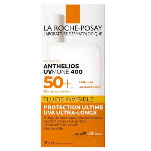 LA ROCHE-POSAY Anthelios niewidoczny fluid ochronny SPF50