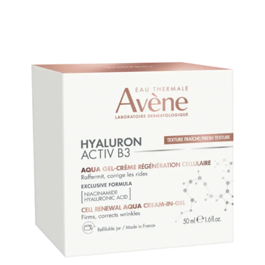 AVENE Hyaluron Activ B3 Krem odbudowujący komórki Aqua-Żel 50ml KREMY I SERUM DO TWARZY AVENE Hyaluron Activ B3 Krem odbudowujący komórki Aqua-Żel 50ml KREMY I SERUM DO TWARZY