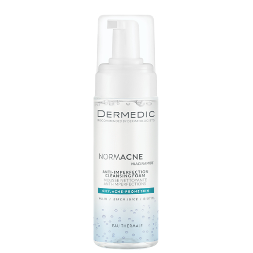 DERMEDIC Normacne oczyszczająca pianka przeciw niedoskonałościom 170ml