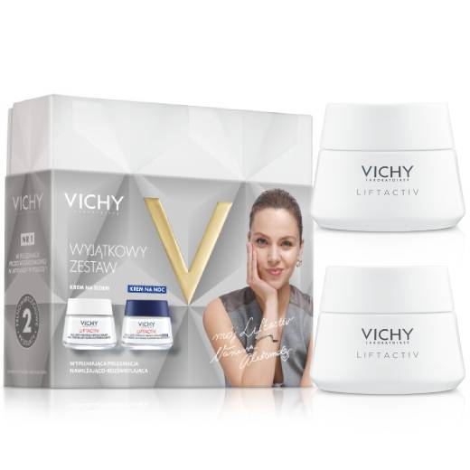 Vichy Liftactiv H.A Przeciwzmarszczkowy krem na dzień 50ml + Ujędrniający krem na dzień 50ml