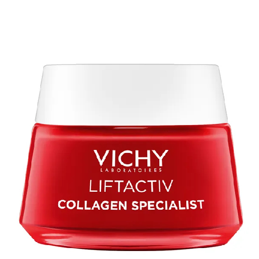 Vichy Liftactiv Coollagen Specialist Ujedrniający krem na dzień 50m + Rozświetlający krem na noc 50ml KREMY I SERUM DO TWARZY Vichy Liftactiv Coollagen Specialist Ujedrniający krem na dzień 50m + Rozświetlający krem na noc 50ml KREMY I SERUM DO TWARZY