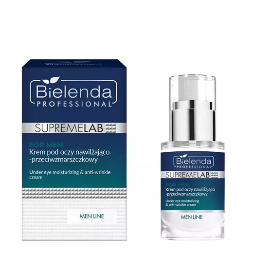 Bielenda Professional Supremelab Men Line Zestaw: Nawilżający krem do twarzy 50ml+ Krem pod oczy 15ml ZESTAWY Bielenda Professional Supremelab Men Line Zestaw: Nawilżający krem do twarzy 50ml+ Krem pod oczy 15ml ZESTAWY