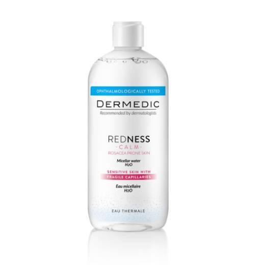 DERMEDIC Redness płyn micelarny do demakijażu cery naczynkowej 500ml