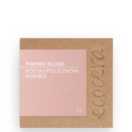 Ecocera Natural Choice Róż do policzków Mambo 5g Róże Ecocera Natural Choice Róż do policzków Mambo 5g Róże
