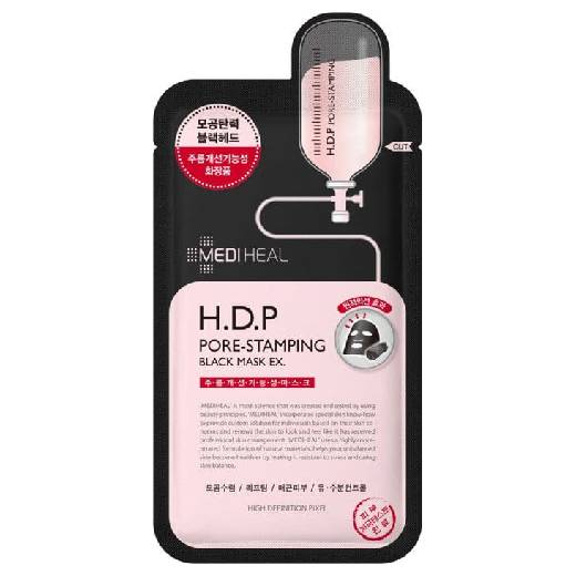 Mediheral Oczyszczająca czarna maska w płachcie z Węglem Drzewnym 25ml