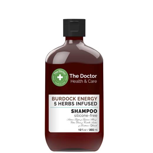 PAX MOLY Energetyzujący szampon do włosów Łopian i Ekstrakt z 5 ziół 355ml